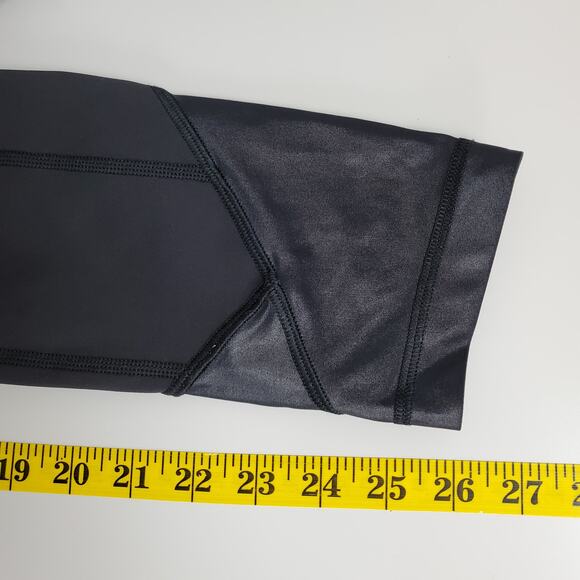 Lululemon Leggings Womens Size 6 Pace Queen Blooming Pixie Aquamarine Yoga Run - Picture 6 of 7